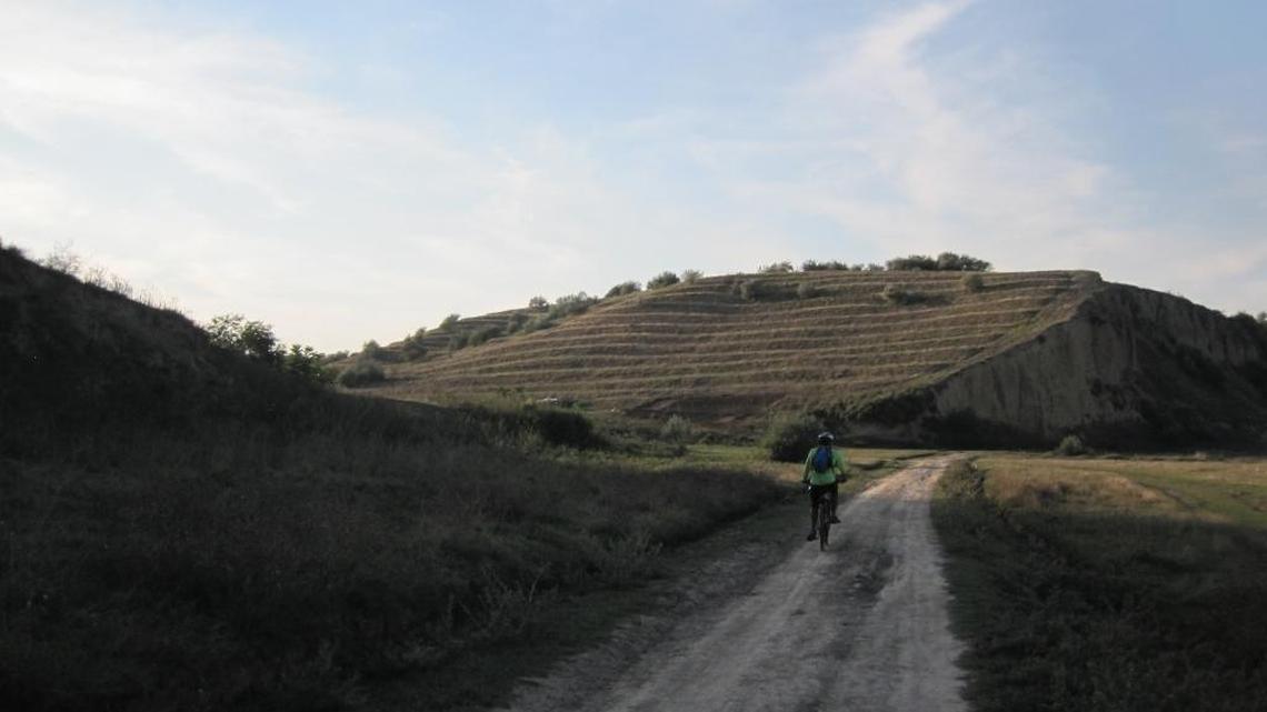 This area in Southern Romania has loess soils, creating some unique and beautiful topography.