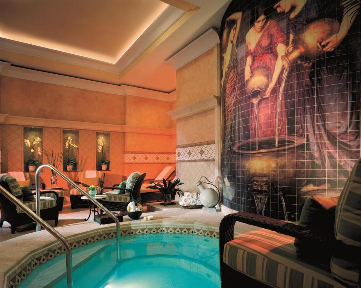 A spa at the Ritz-Carlton in Sarasota, Fla.