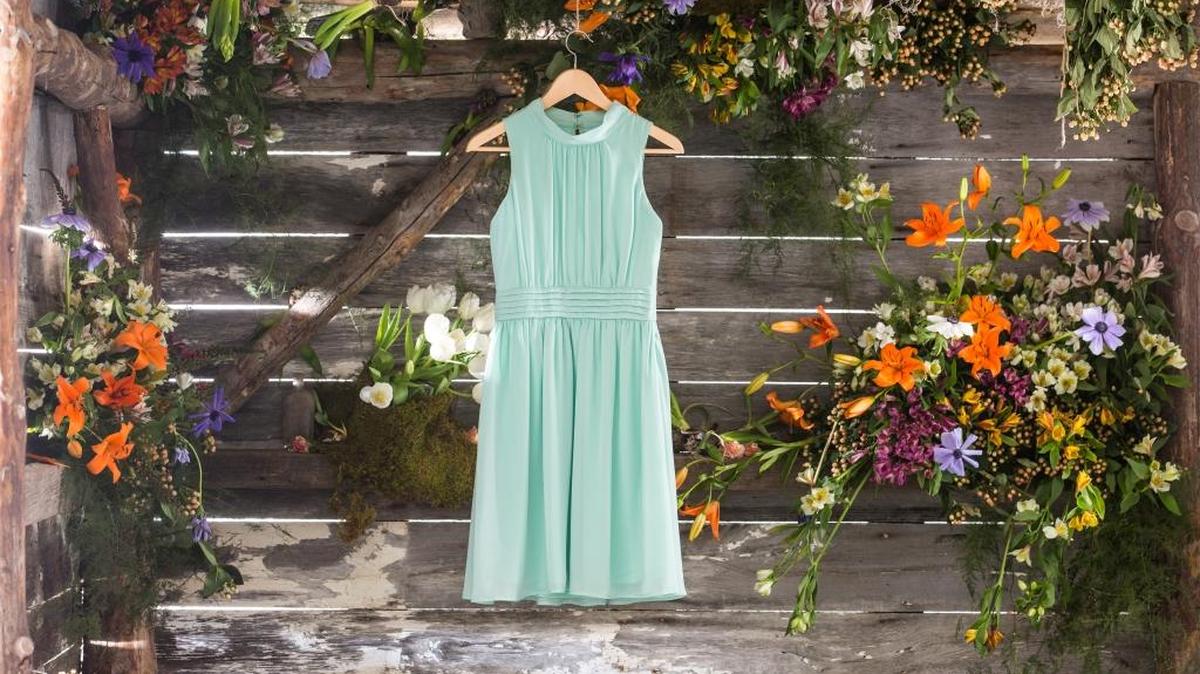 The Windy City bridesmaid dress in pistachio, $75 at ModCloth.