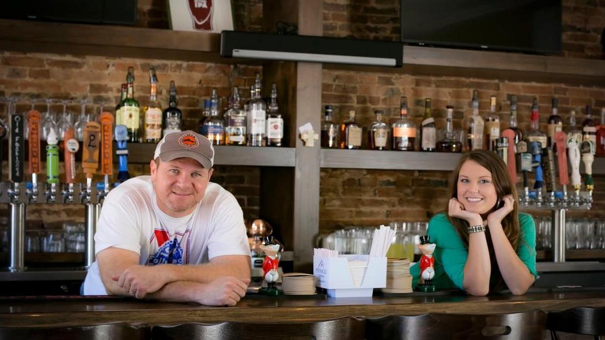 Matt and Ashley Nunn opened Slainte Public House in Georgetown just over a month ago. “We are the oldest bar in Georgetown,” Matt Nunn jokes.
