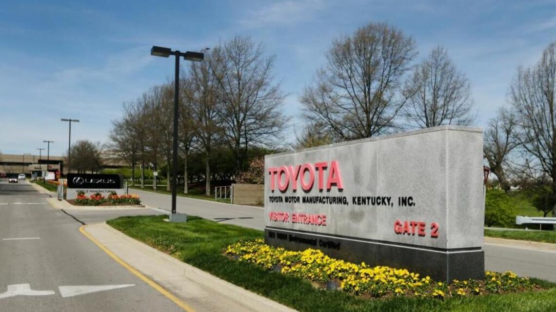 Crews working on cleanup after gas leak at Central Kentucky Toyota plant causes evacuation