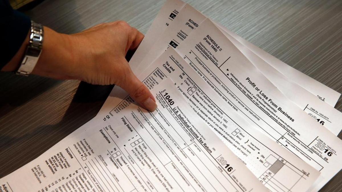 The usual April 15 tax deadline falls on Saturday this year. That would normally push the deadline to Monday. However, Monday is a holiday in the District of Columbia, so by law, the filing deadline is extended until Tuesday.