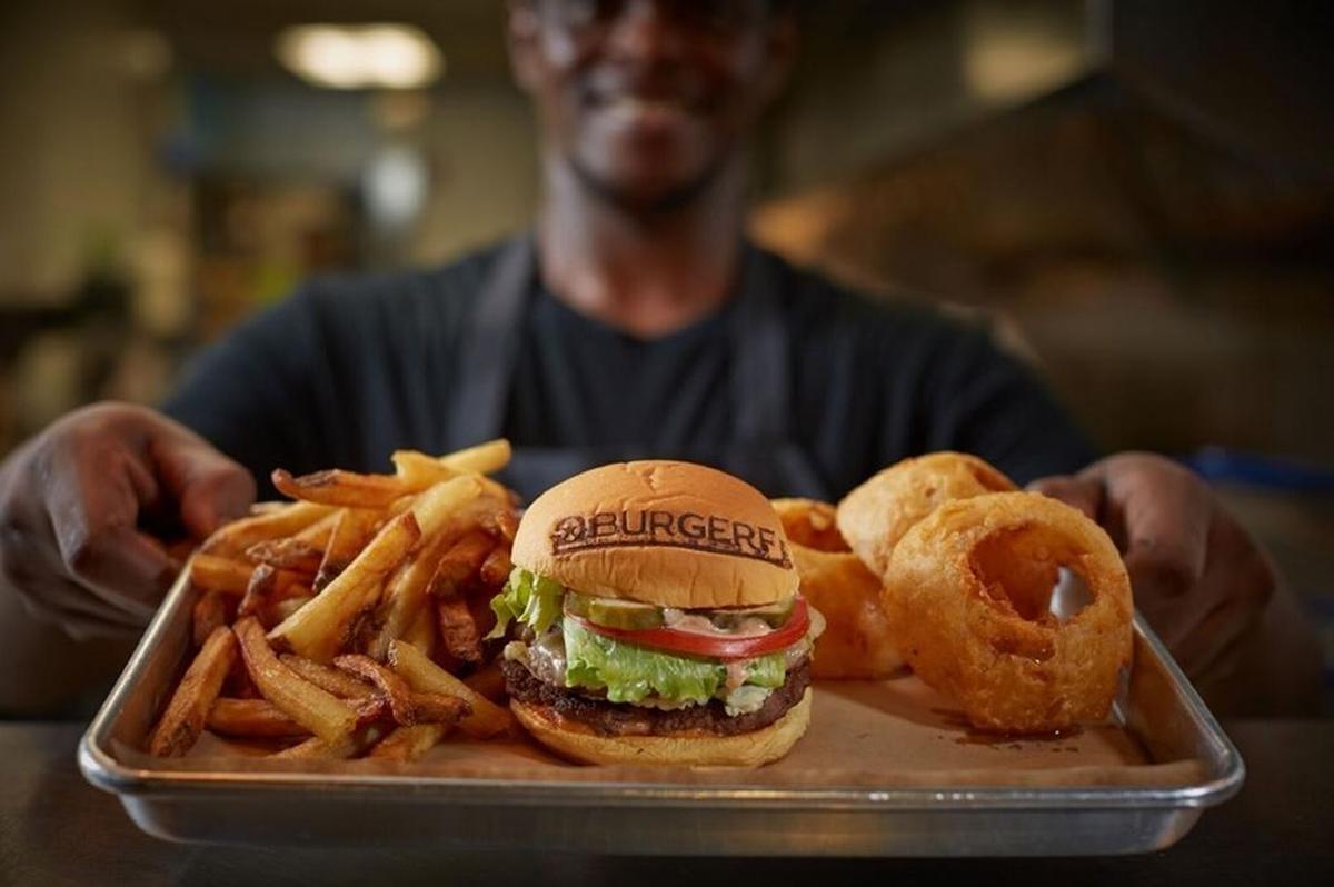 BurgerFi opened at Rose and Euclid in 2017. It served all-natural beef burgers, a veggie burger and the Beyond Burger. The restaurant closed a few weeks ago.