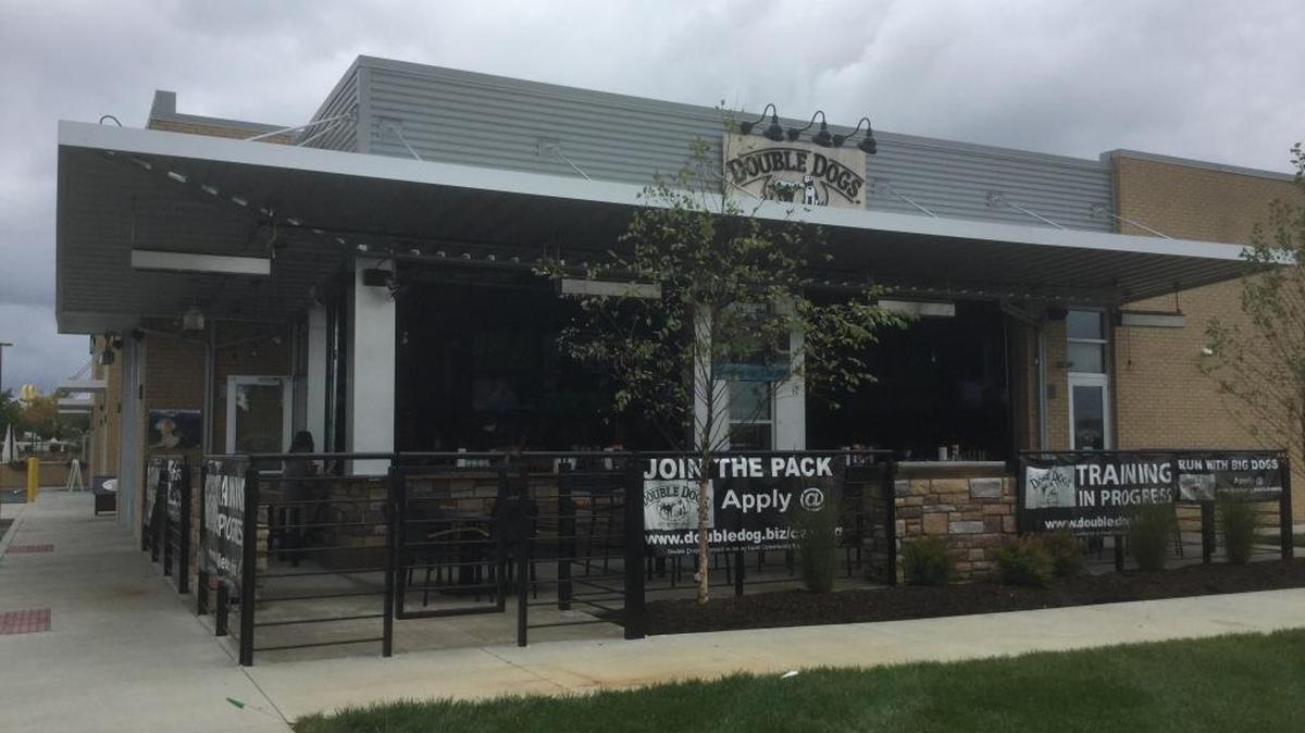The patio outside Double Dogs Chow House, which opened in Hamburg on Monday, had been planning to allow pets but the Lexington health department says it can’t. That has prompted a social media backlash, including a petition to ask officials to change the policy.