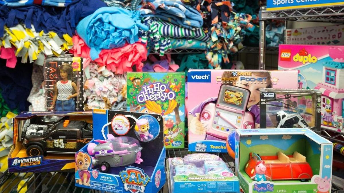 Kentucky Children’s Hospital gives gifts to every child who is in the hospital over Christmas. This year, the hospital is allowing the children who are there that week to shop for parents and for parents to shop for their kids — those in the hospital and those at home. The hospital has some toys and presents but will take donations until Dec. 23.