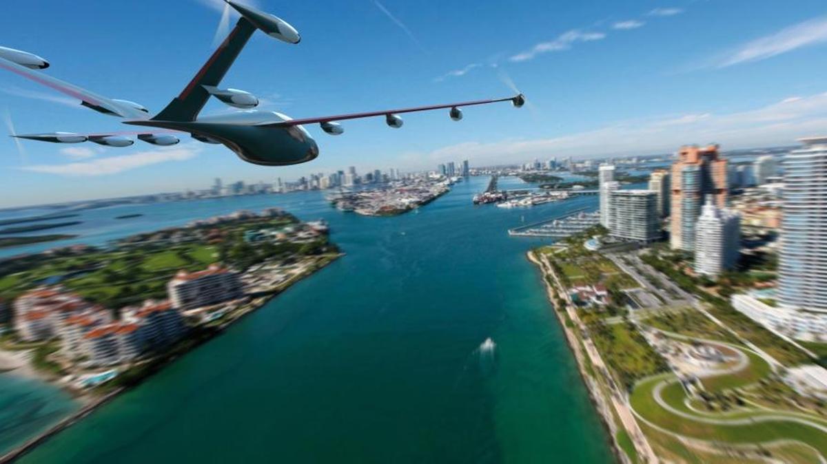This image provided by Joby Aviation shows the conceptual design of the Joby S2 Electric VTOL PAV aircraft. Nearly a dozen companies around the globe, some of them with deep pockets like Airbus, are working to develop personal aircraft that would let people hop over crowded roadways.