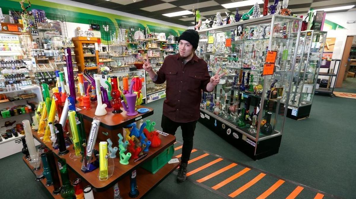 Matt Saville is the co-owner of Botany Bay, 420 New Circle Road. His stepmother, co-owner Ginny Saville, was one of the original head shop owners in Lexington.