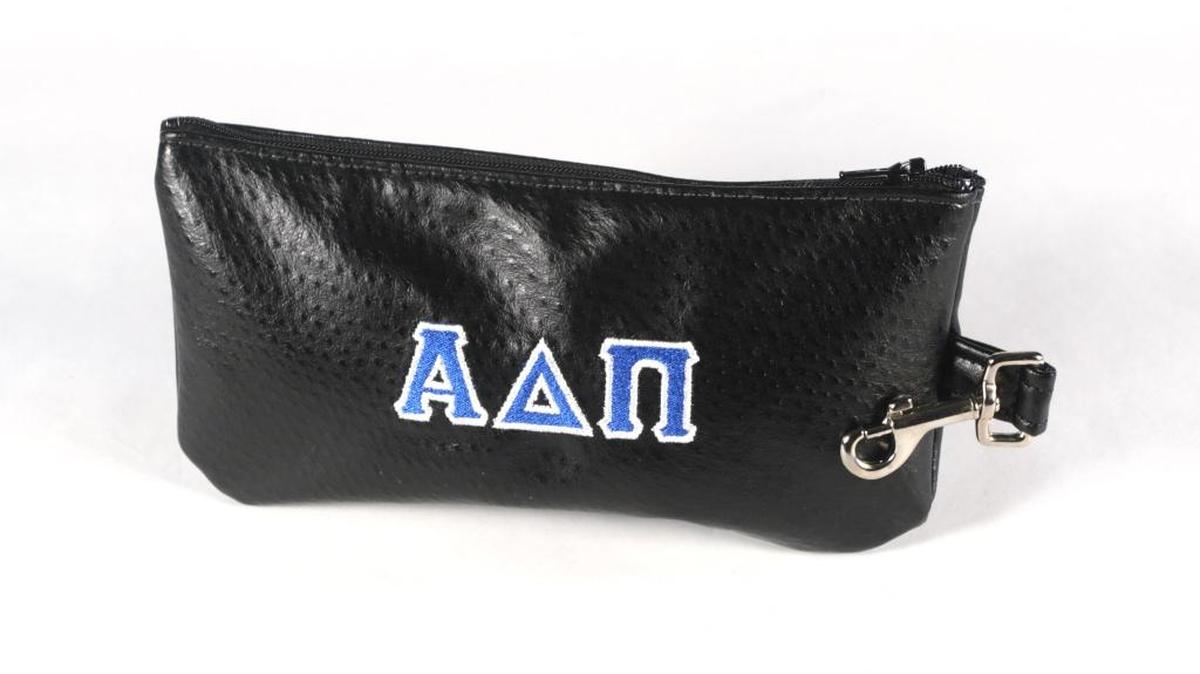PurseKeyper sells a collection of sorority products like this one for Alpha Delta Pi which sells for $18.99.