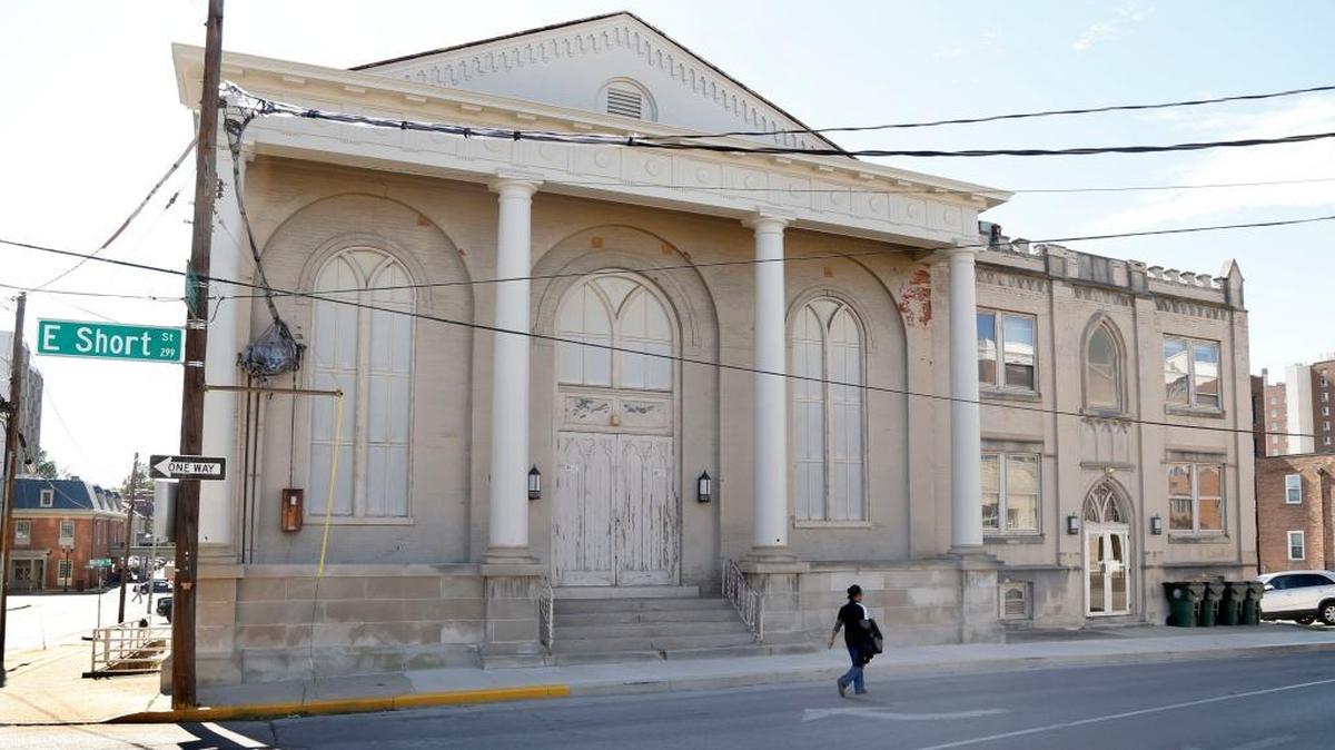 The historic building at 266 East Short Street that as built in 1856 as the First African Baptist Church, the oldest congregation of slaves and free blacks west of the Allegheny Mountains, has been purchased by Zeff Maloney, who plans to restore the building.