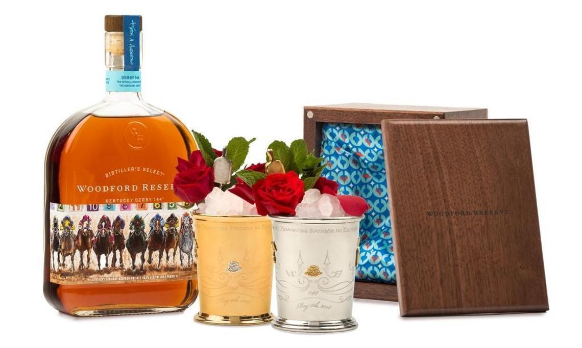 Woodford Reserve’s 2018 $1,000 Mint Julep - and the even rarer $2,500 gold version - were served at the Kentucky Derby. The cup comes with a julep made by master distiller Chris Morris.