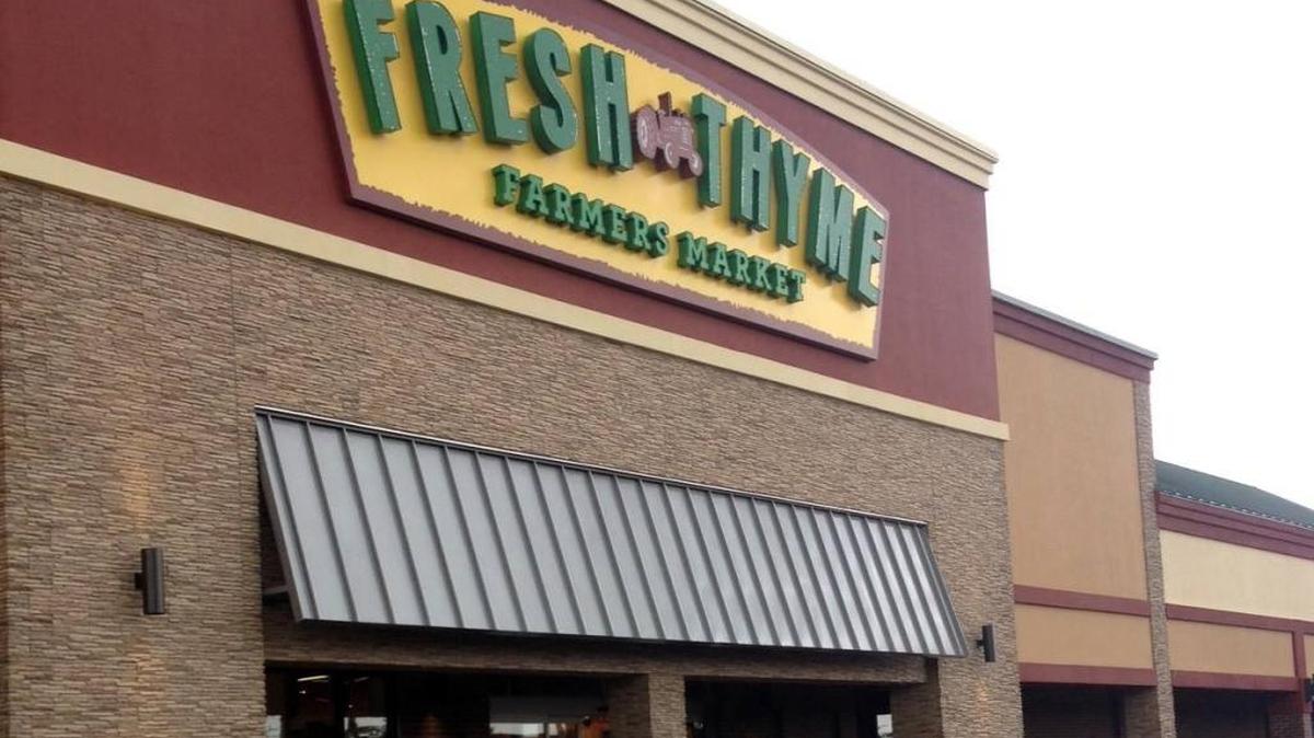 Fresh Thyme Farmers Market is expcted to open in August in Crossroads Plaza at Nicholasville and Reynolds road, in the former Office Max location.