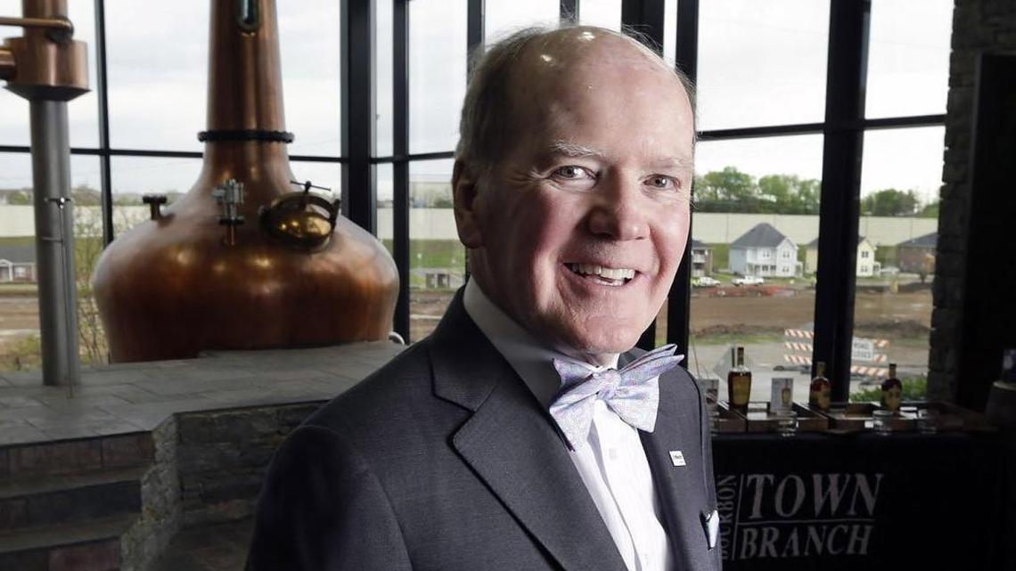 Pearse Lyons, president of Alltech, at Alltech's Town Branch distillery on Cross Street in Lexington, Ky, on April 22, 2016.