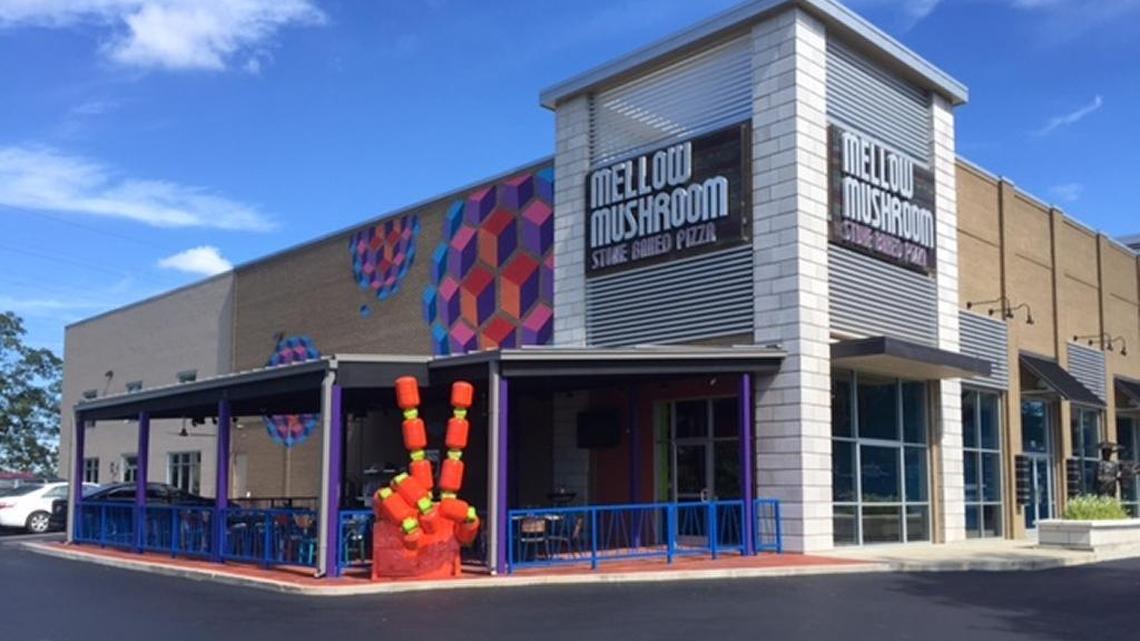 The Mellow Mushroom pizza at The Plaza at Lexington Green has closed after two years in business. The Plaza is a former movie theater that has been revamped into retail and offices.