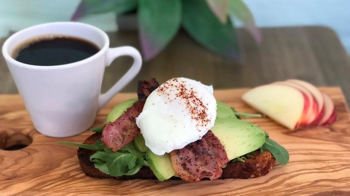 Daily Offerings Coffee & Café will serve house-made breads in items including avocado brioche toast with arugula, peppered bacon and a poached egg.