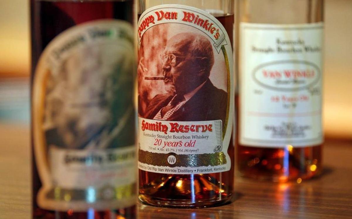 Pappy Van Winkle bourbon, released every year in tiny batches, is so sought after that charity raffles are about the only way you can be sure you’re getting the real bottles.
