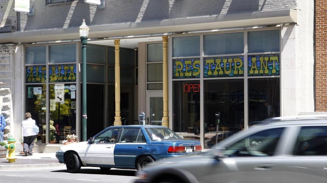 Alfalfa Restaurant is at 141 East Main Street in downtown Lexington.