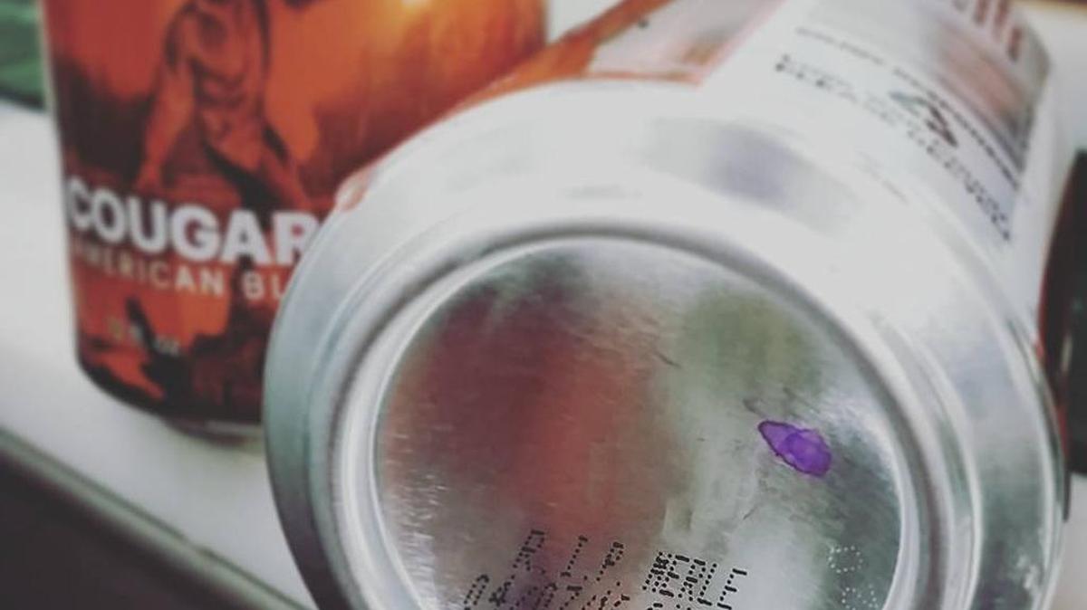 Cans of Country Boy’s Cougar Bait were stamped with “R.I.P. Merle” over Thursday’s date in tribute to the late singer.