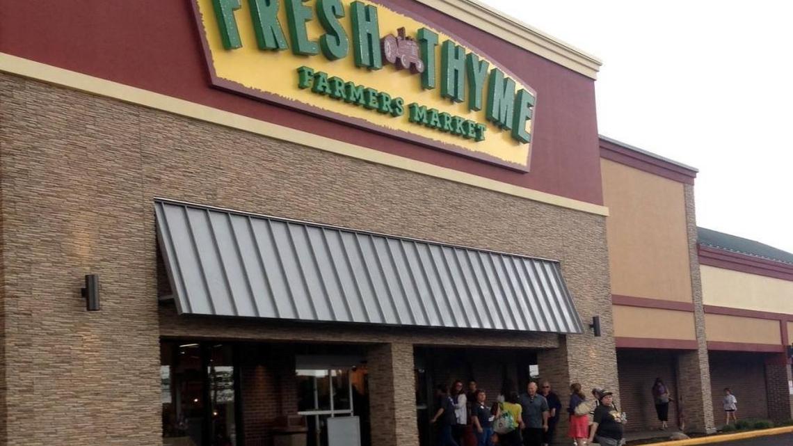 Fresh Thyme Farmers Market at 125 East Reynolds Road opened in September 2016. The company has announced that the store is closing in July.