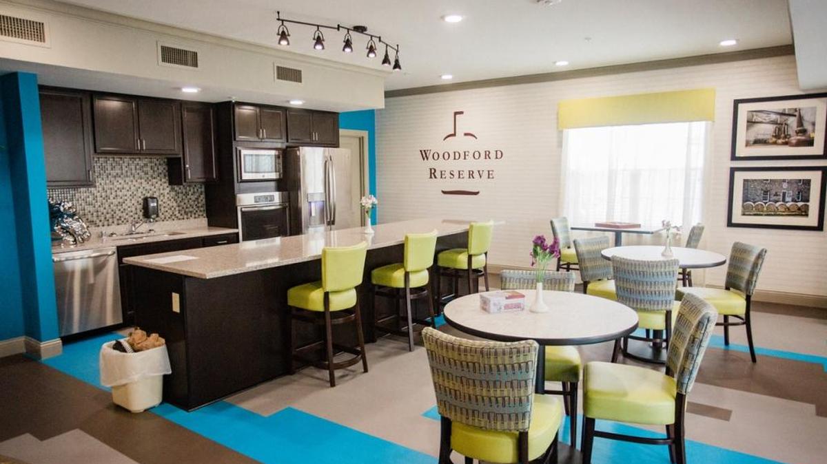 Provision Living’s bistro café will be used for happy hour and social events.