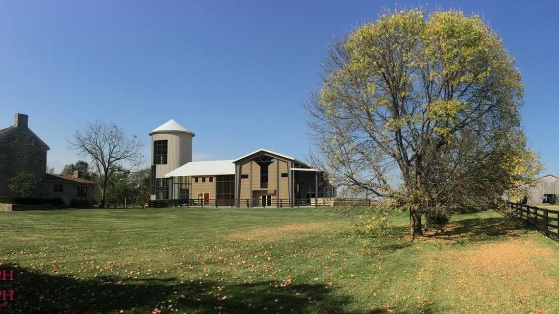 A rendering of the $35 million distillery Luxco plans to build in Bardstown off Ky 245.