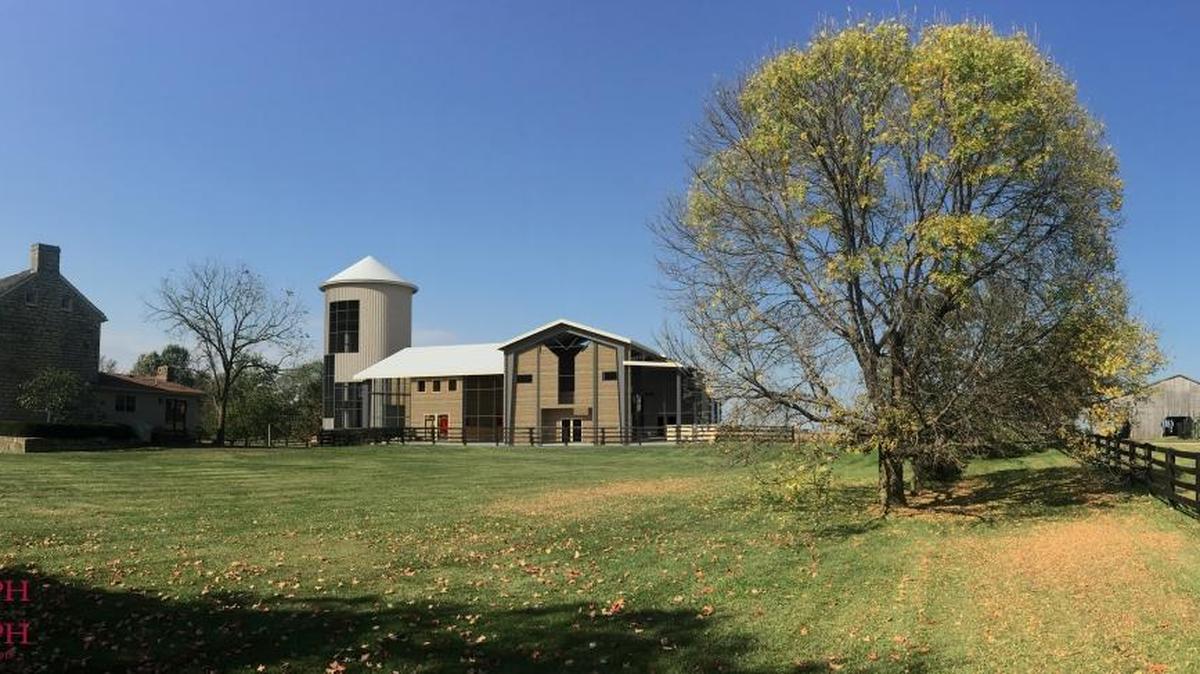 A rendering of the $35 million distillery Luxco plans to build in Bardstown off Ky 245.