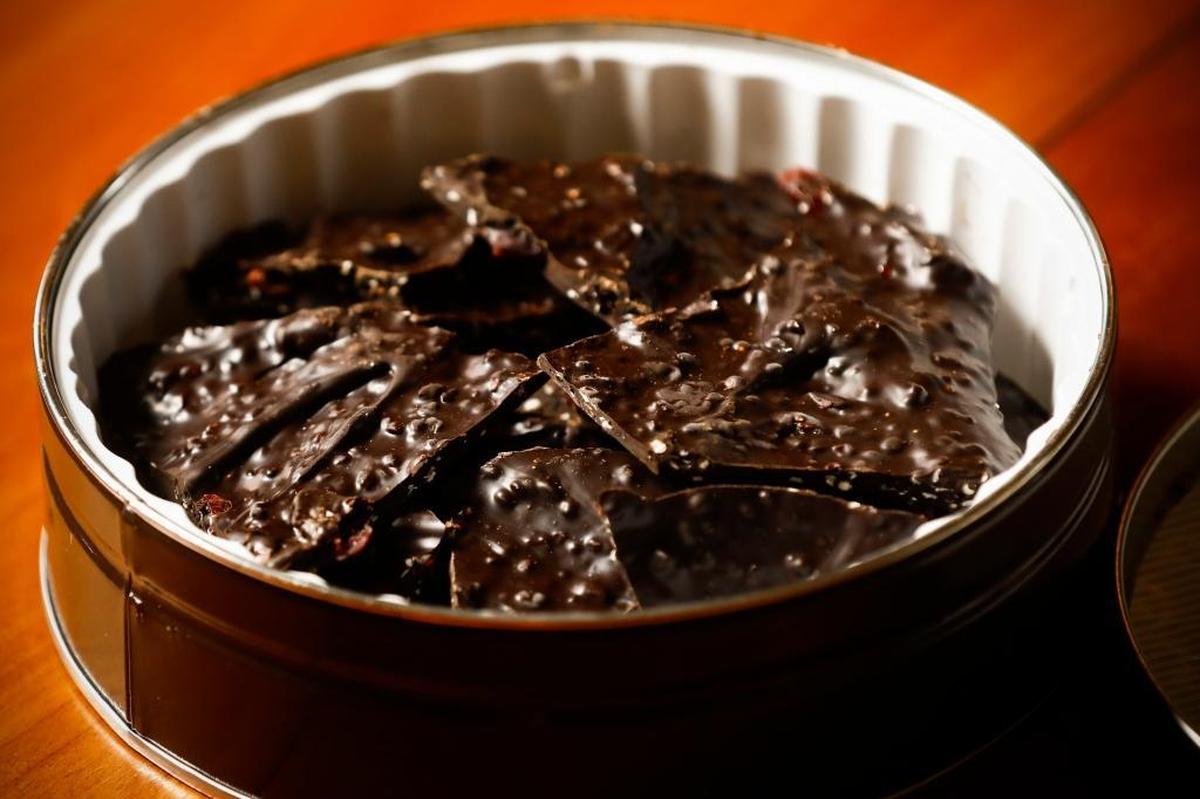 Have you tried Laura's Hemp Chocolates? You can taste samples (the dark chocolate bark made with organic hemp seed and cranberries is particularly good) on Saturday during the Mount Folly Farm tour in Winchester.