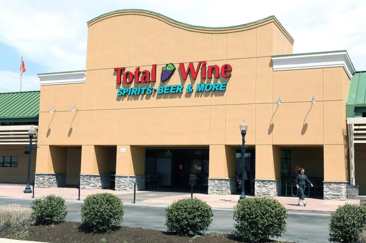 Total Wine in Lexington Green, which opened in April, is nearly 28,000 square feet, with 8,000 different wines, 3,000 spirits and 2,500 beers.