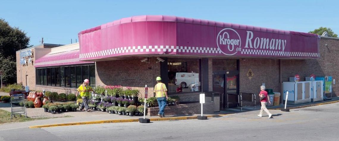The Kroger store on Romany Road in Lexington closed on Sept. 12, 2015.