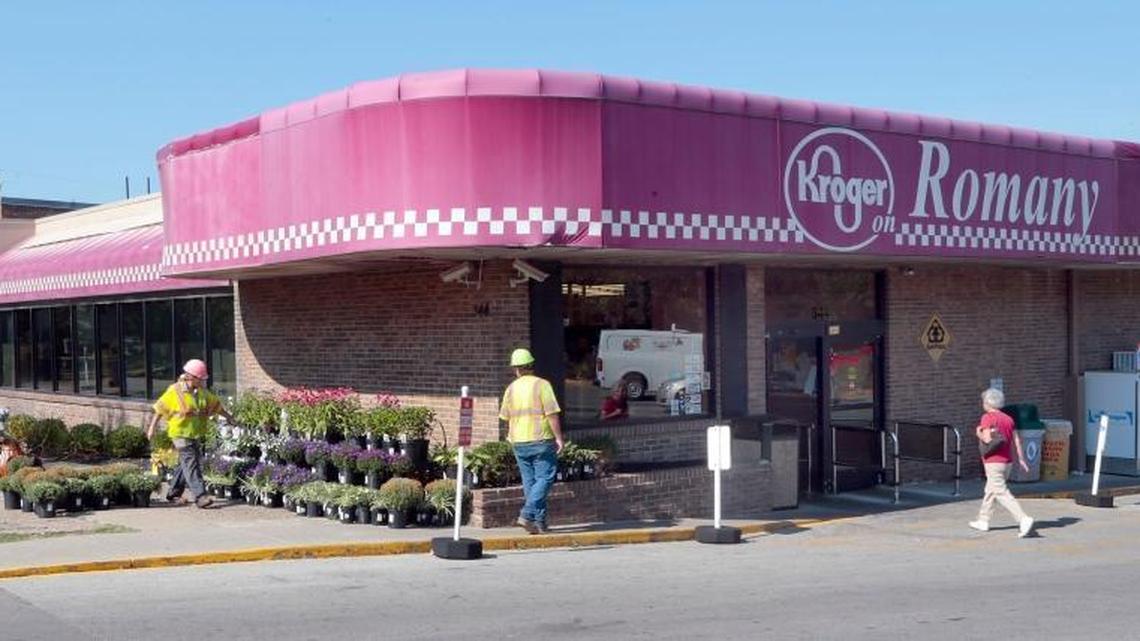 The Kroger store on Romany Road in Lexington closed on Sept. 12, 2015.