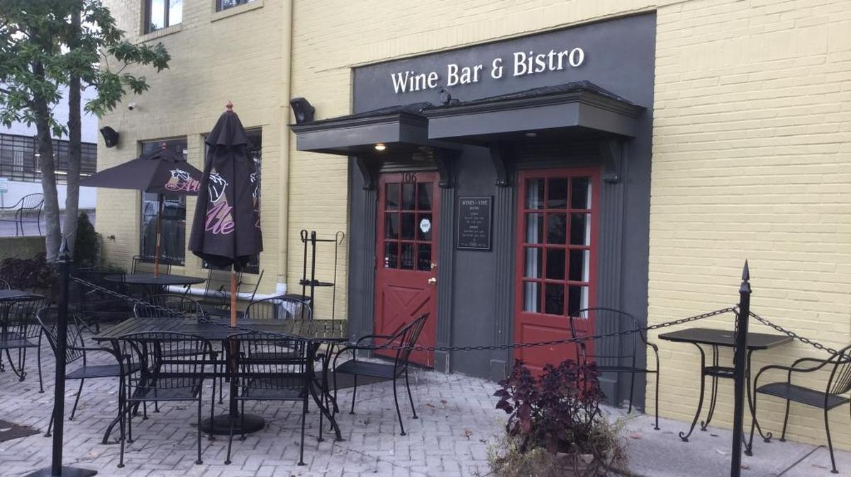 The Wines on Vine bar and bistro opened 14 years ago. The owners, Larry and Julie Adams, said investors are looking to take the business “on a different path. ... Our best to them on this endeavor.”