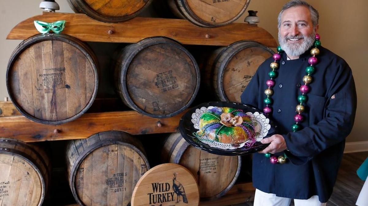 Matt Falcone hosts events from Mardi Gras to end of life celebrations at Copper Roux, his catering kitchen and venue in Lexington.