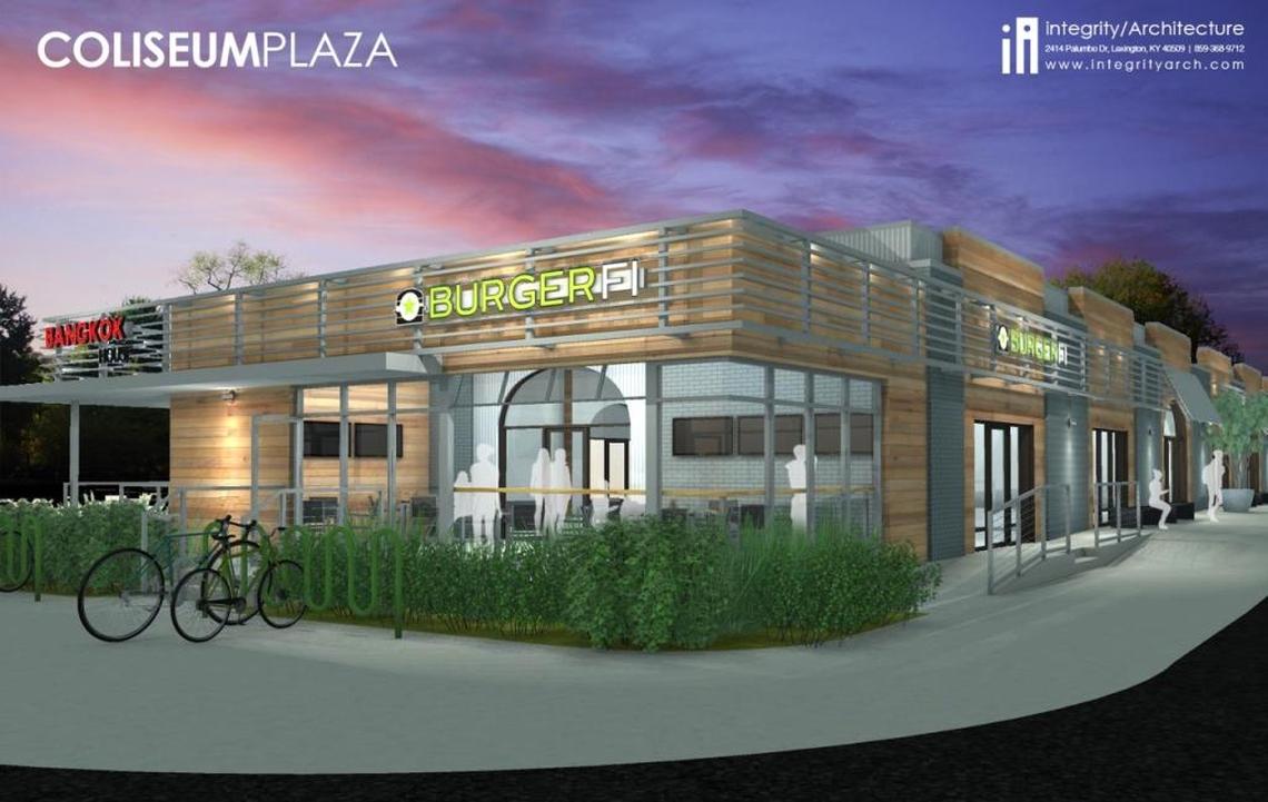 BurgerFi, an upscale burger and shake chain, opened a second Lexington restaurant at Rose Street and Euclid Avenue in 2016 at the renovated Coliseum Plaza. The spot is now occupied by El Mariachi.