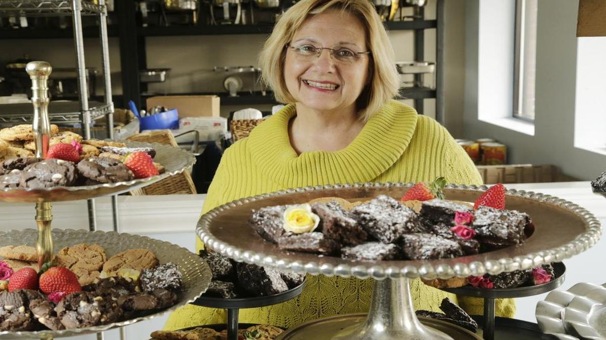 DaRae Marcum, owner of DaRae & Friends Catering in Lexington, is often surrounded by sweet treats. But after suffering two strokes, she has changed her eating habits and has lost 20 pounds.