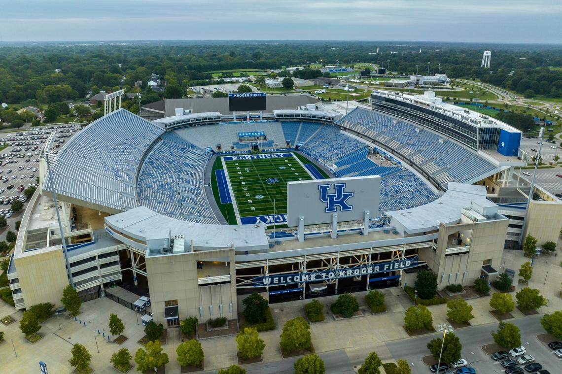 Food safety inspections at Kroger Field on Sept. 16, 2023, resulted in quarantine/voluntary destruction of hot dogs from a concession stand, according to the Lexington-Fayette County Health Department’s online database.