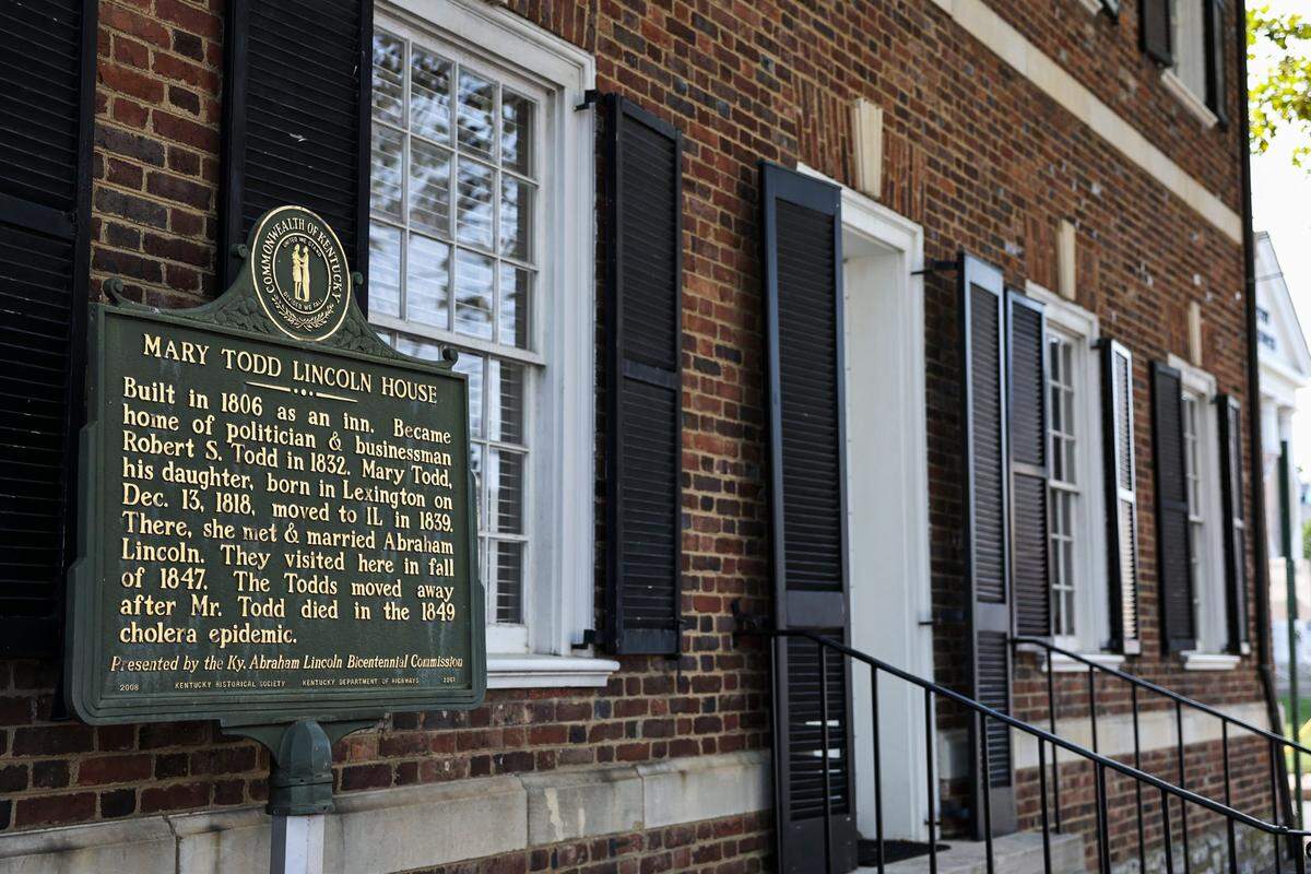 The Mary Todd Lincoln House in downtown Lexington, Ky, Tuesday, August 1, 2023.