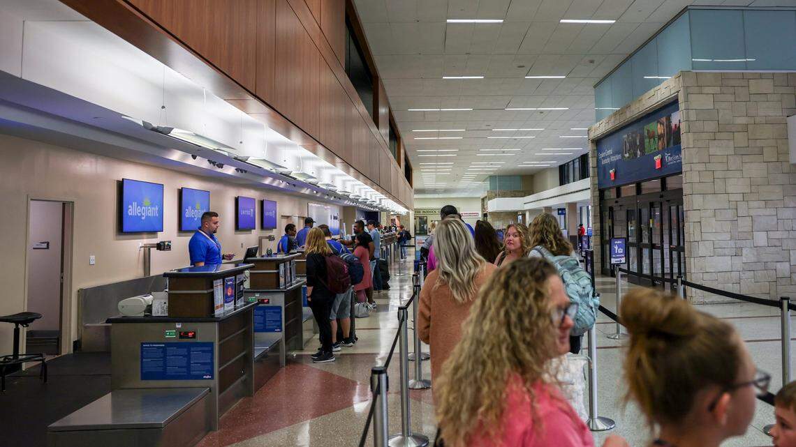 The Blue Grass Regional Airport in Lexington, Ky, Thursday, August 3, 2023.