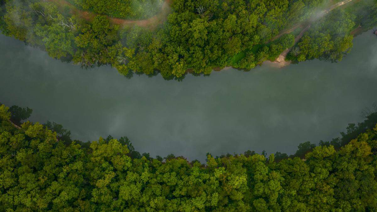 The Kentucky River is photographed Thursday, Aug. 3, 2023, in Madison County, Ky. 