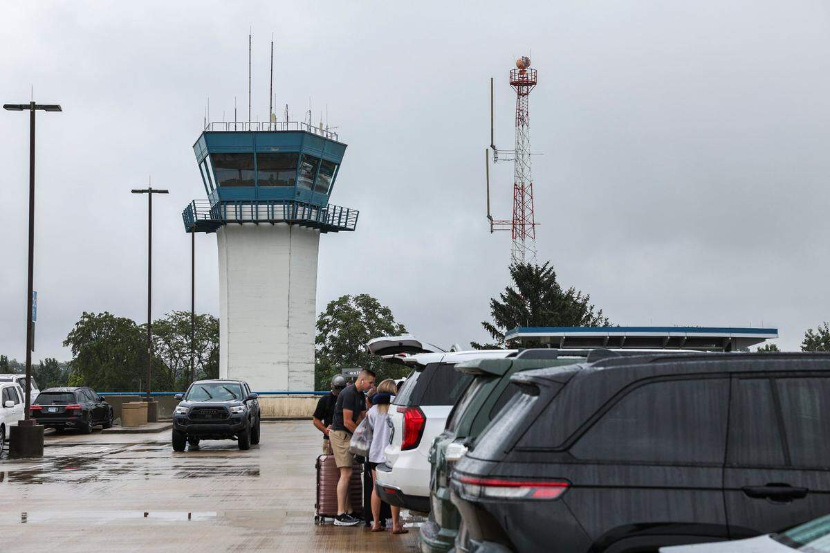 The Blue Grass Regional Airport in Lexington, Ky., is seen Thursday, Aug. 3, 2023.