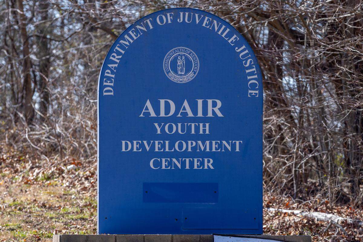 The Kentucky Department of Juvenile Justice’s Adair Youth Development Center is located in Columbia, Ky.