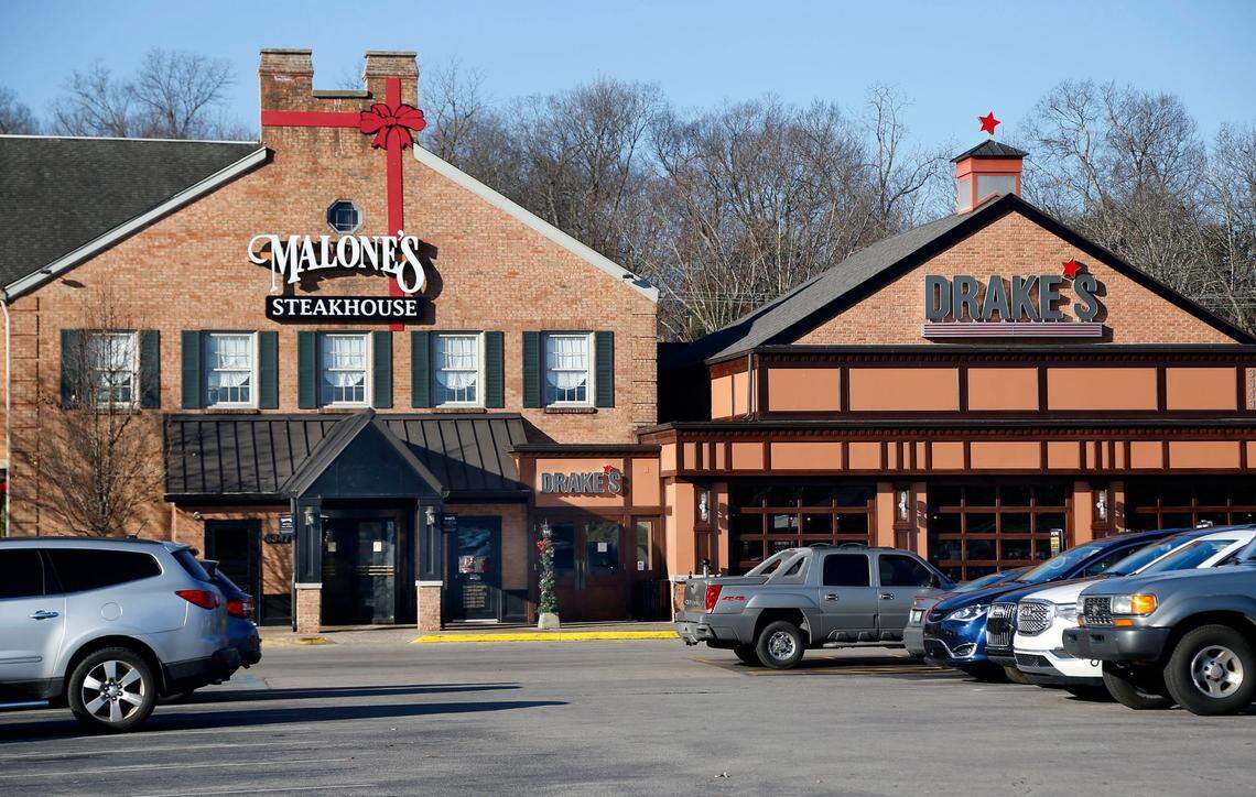 Malone’s and Drake’s restaurants, 3347 Tates Creek Road in Lexington.