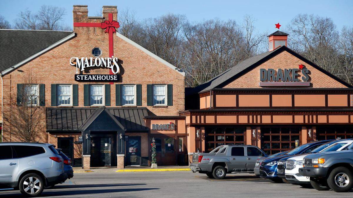 Malone’s and Drake’s restaurants, 3347 Tates Creek Road in Lexington.