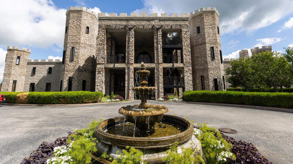 The Kentucky Castle in Versailles, Kentucky, is pictured Tuesday, Aug. 15, 2023.