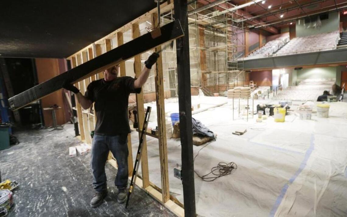 Historic theater’s renovations uncovered film reels from the 1920s