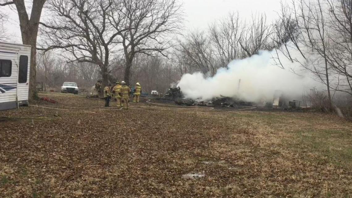 A barn was destroyed in a Sunday fire that happened before 10 a.m. in the 2400 block of Georgetown Road. No one was injured and a fire official said he believes the barn was used for storage.