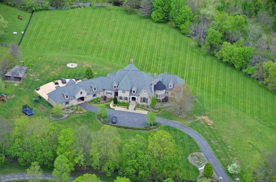 Aerial photo of 1201 Delong Place