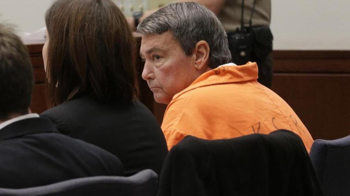 Former state lawmaker Steve Nunn appeared in a hearing in October 2014 in Fayette Circuit Court to get his life prison sentence vacated. Nunn pleaded guilty in 2011 to killing Amanda Ross in 2009, but later sought to withdraw the plea, saying his attorney failed him. On Thursday, the state Supreme Court issued a one-sentence statement declining to review a lower-court ruling that upheld Nunn’s guilty plea and his sentence of life without parole.