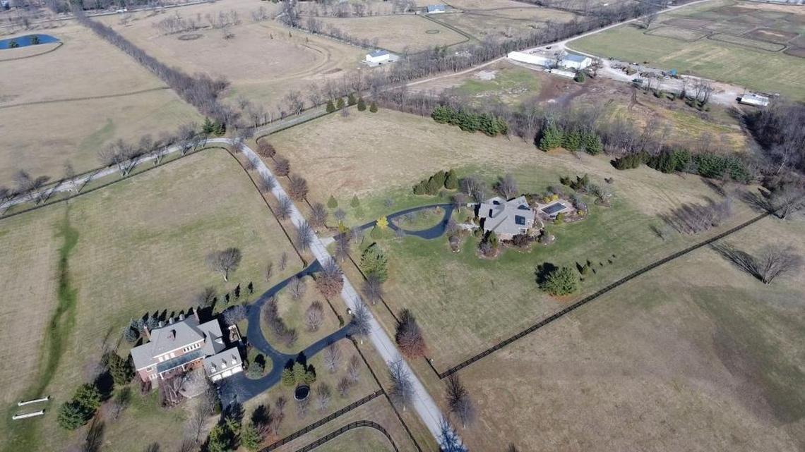 Aerial photo of 500 The Grange Lane