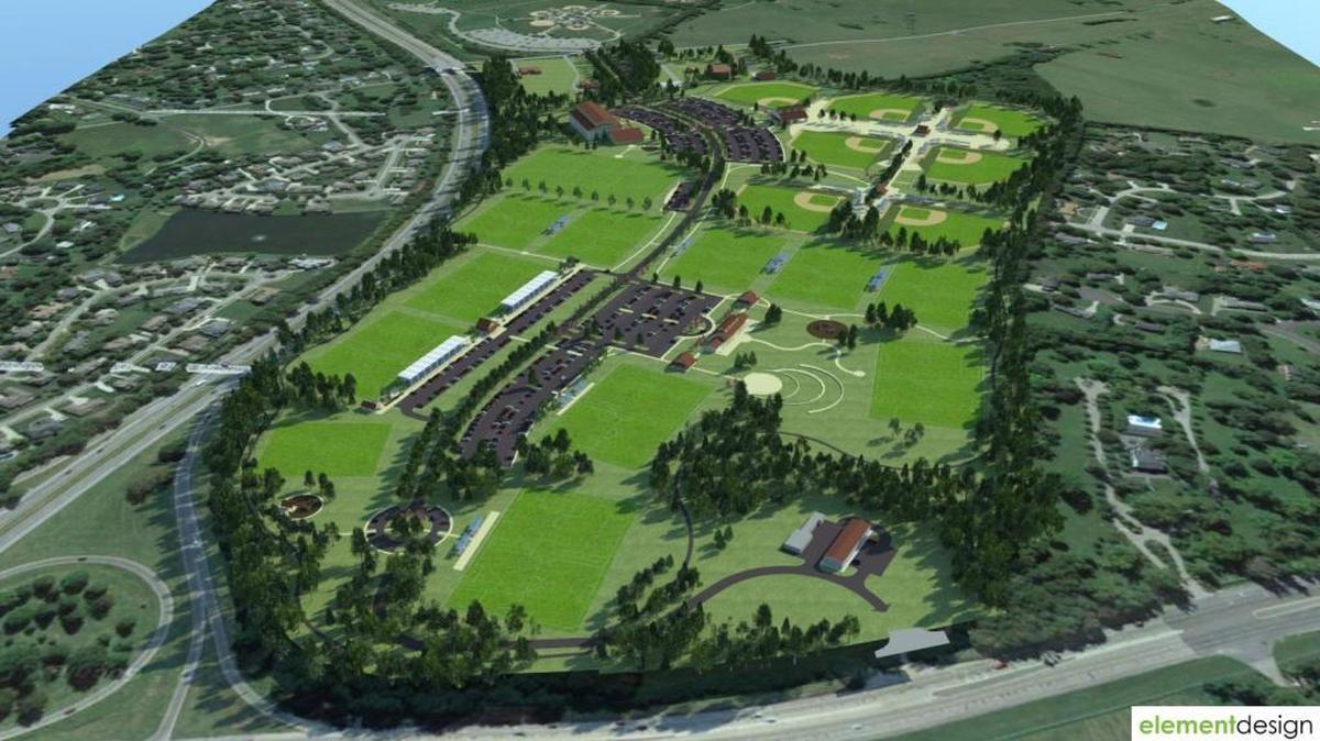 The Bluegrass Sports Commission is spearheading efforts to build a youth sports complex off New Circle Road. A potential 134-acre site between Versailles and Parkers Mill roads has been identified. The facility would host regional tournaments on weekends and allow local teams to use the fields during the week. It would include baseball, soccer, football and other multiuse sports fields.
