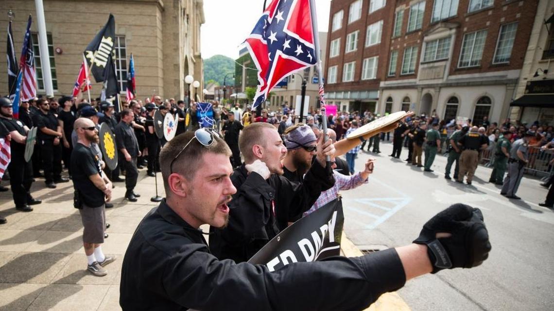 In April, white supremacists rallied in downtown Pikeville. The event also drew strong counter-protests.