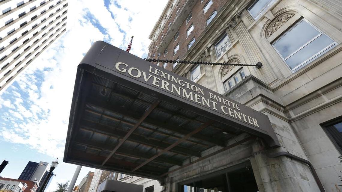 The Lexington-Fayette Urban County Government Center.